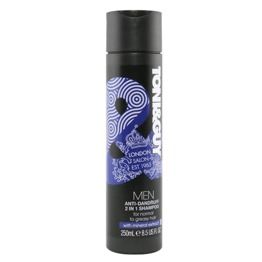 Men by Toni & Guy 2 In 1 Anti-Dandruff Shampoo & Conditioner 250ml