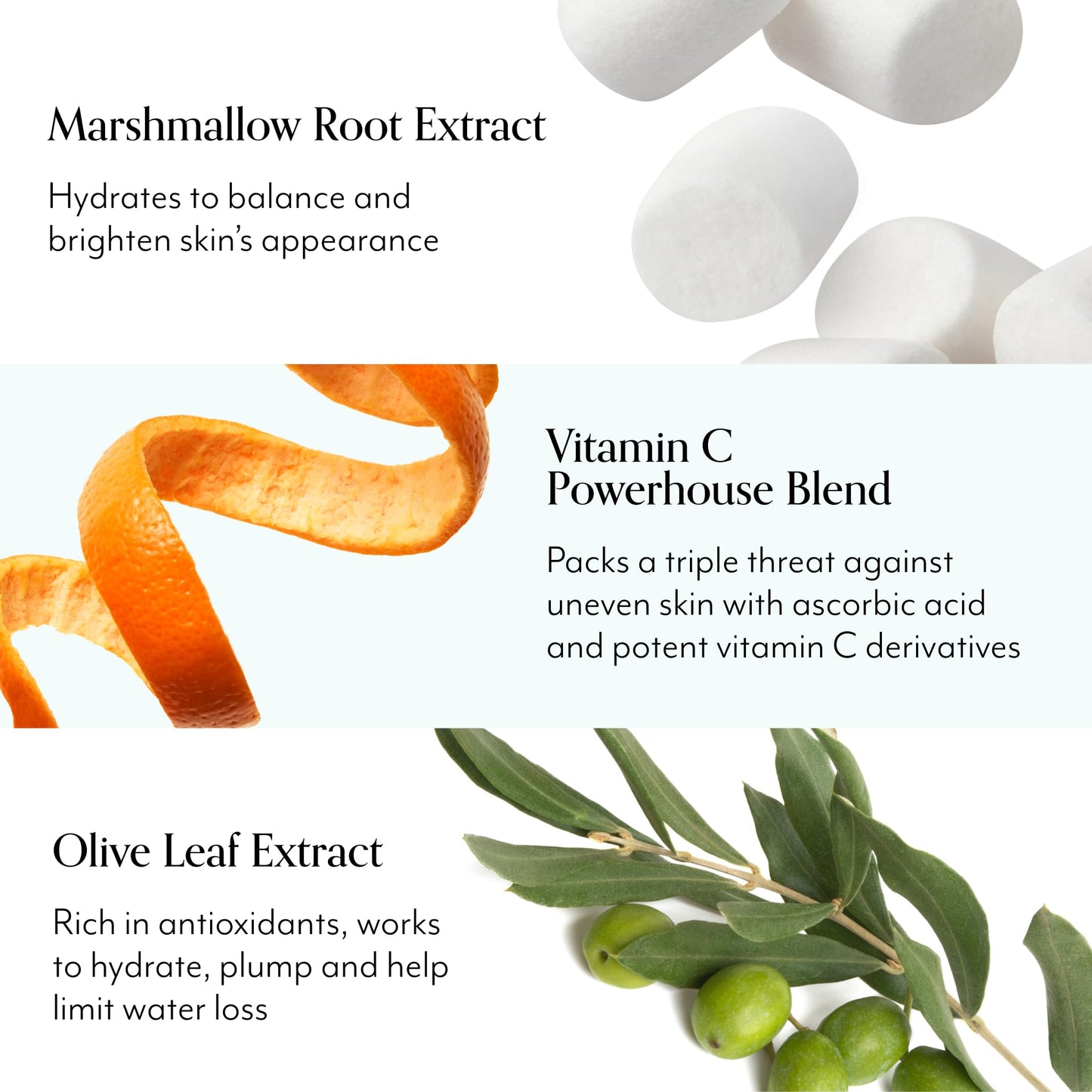 Bliss Mighty Marshmallow + Vitamin C Whipped Mask - Brighten & Hydrate Skin with Marshmallow Root, Vitamin C Powerhouse Blend, Zinc PCA and Olive Leaf