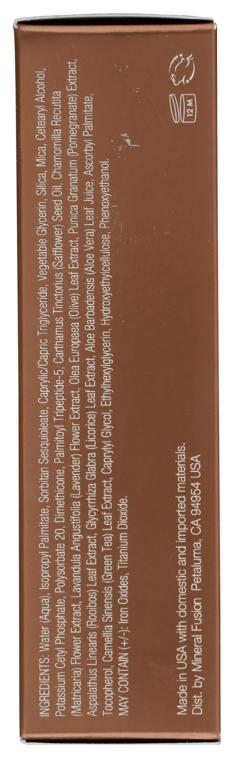 Mineral Fusion Full Coverage Foundation, Liquid Foundation - Neutral 1- Fair Complexion w/Neutral Undertones, Lightweight Matte Finish, Up to 12 Hr Hydration, Hypoallergenic & Vegan, 1 fl. oz