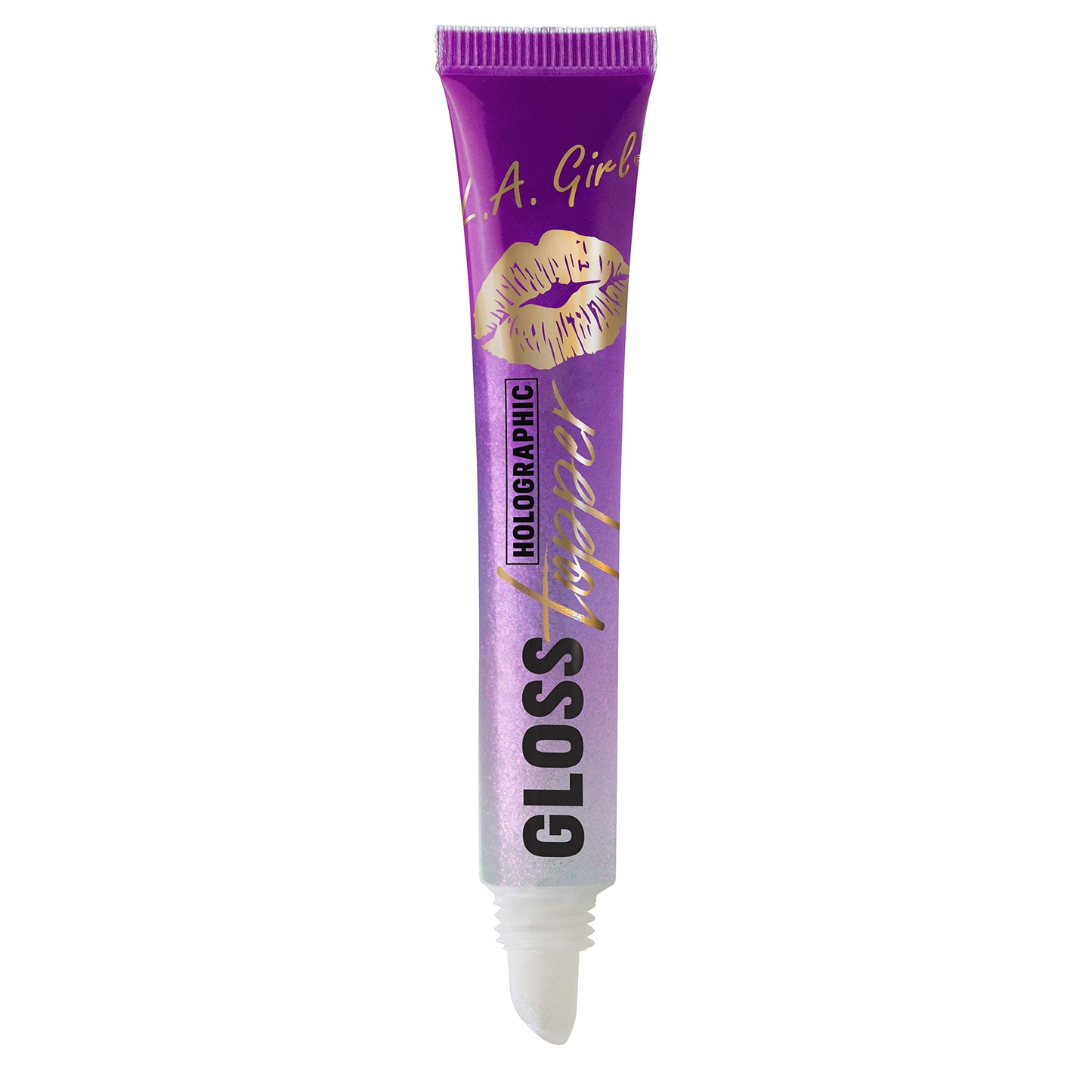 L.A. Girl Gloss Topper, Flashing Opal (Holographic Purple) GLG572