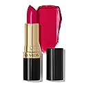 Revlon Super Lustrous Lipstick, Creamy Formula For Soft, Fuller-Looking Lips, Moisturized Feel, 440 Cherries in the Snow, 0.15 oz