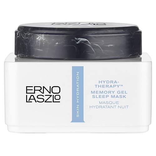 Erno Laszlo Hydra-Therapy Memory Gel Sleep Mask, Overnight Hydration, Leave-on Face Mask with Antioxidants and Vitamin E for Smooth and Elastic Skin