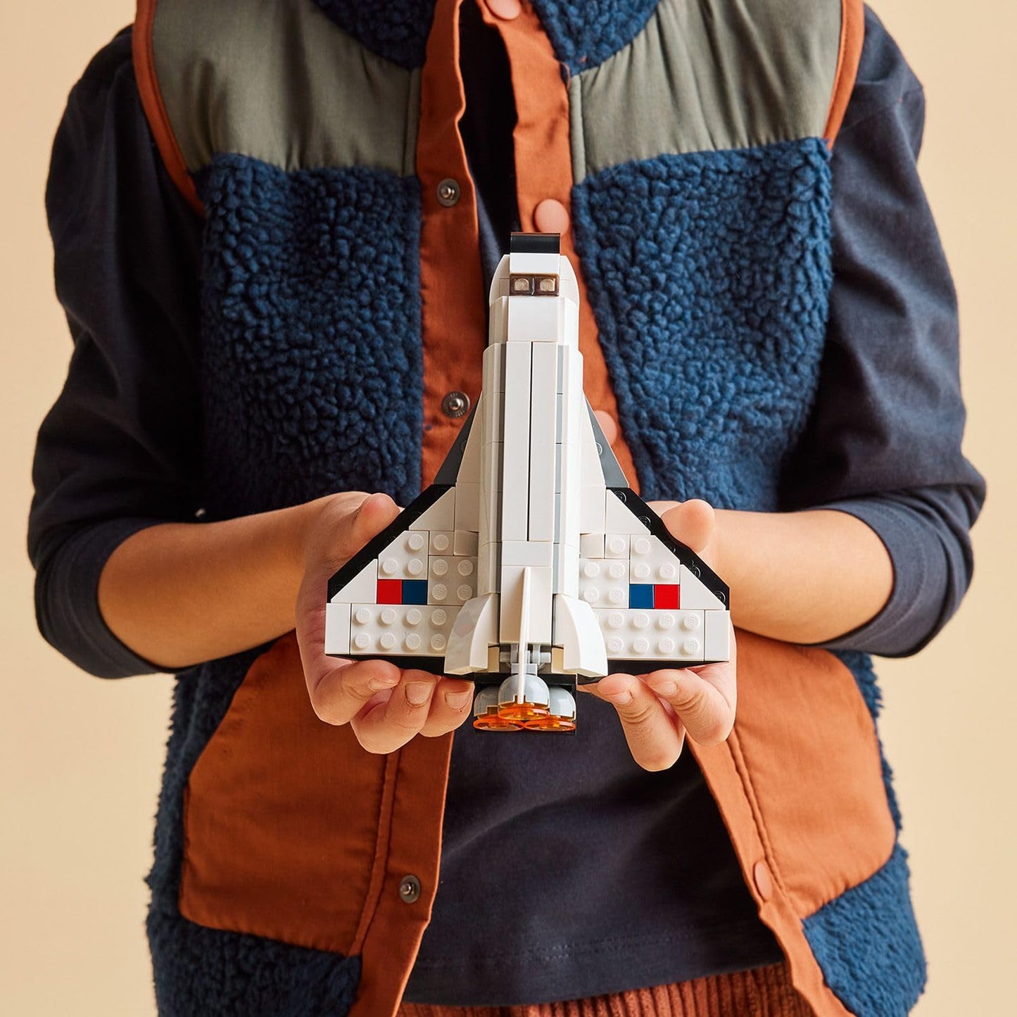 LEGO Creator 3 in 1 Space Shuttle 31134, Build Shuttle, Spaceships or Astronaut, Educational Space Toy Set for Kids Ages 6+, Birthday Gift