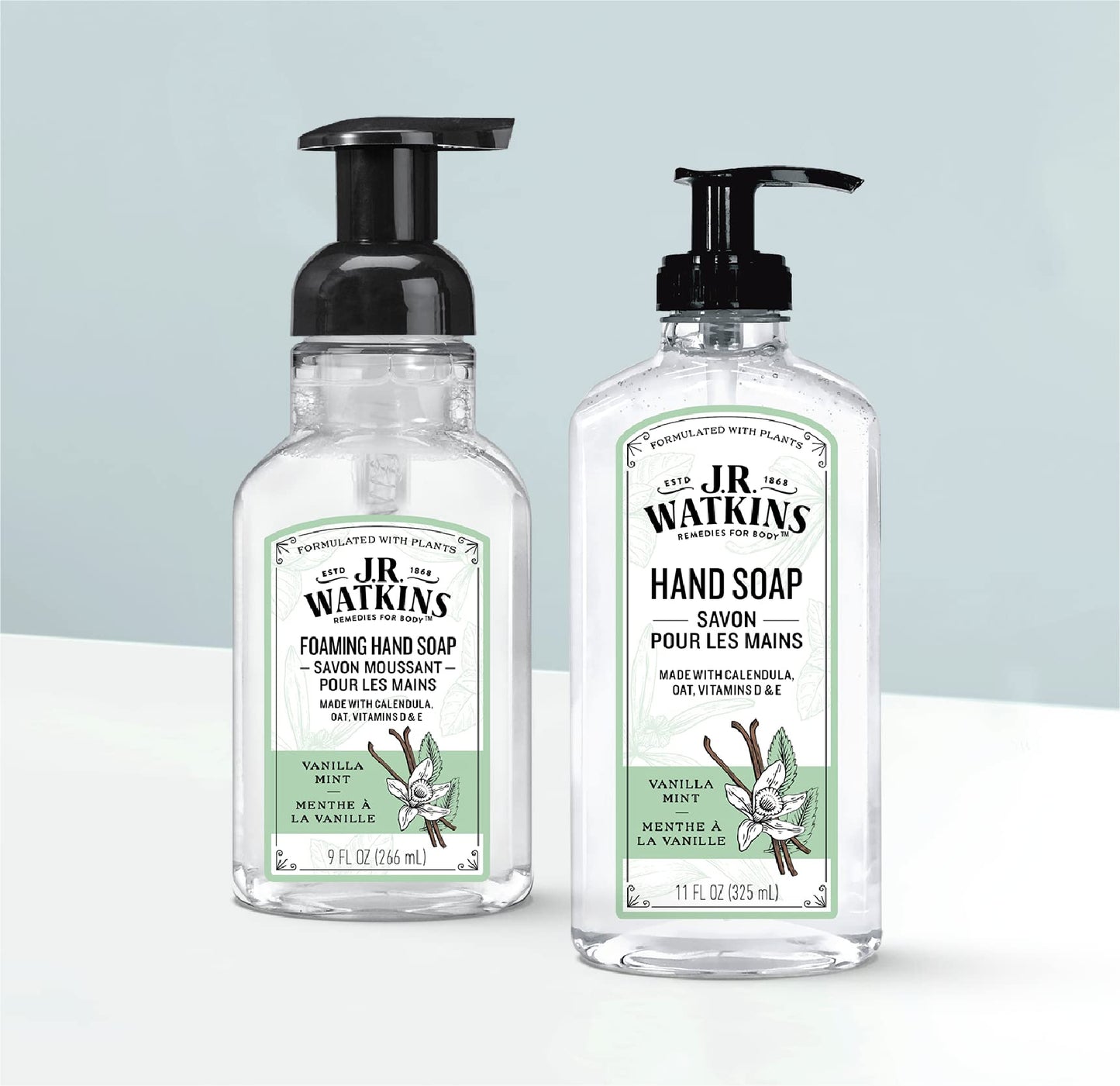 Hand Soap, Foaming, 9 fl oz, Vanilla Mint Vanilla Mint