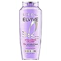 L'Oreal Paris Elvive Hyaluron Plump Hydrating Shampoo for Dehydrated, Dry Hair Infused with Hyaluronic Acid Care Complex, Paraben-Free, 12.6 Fl Oz
