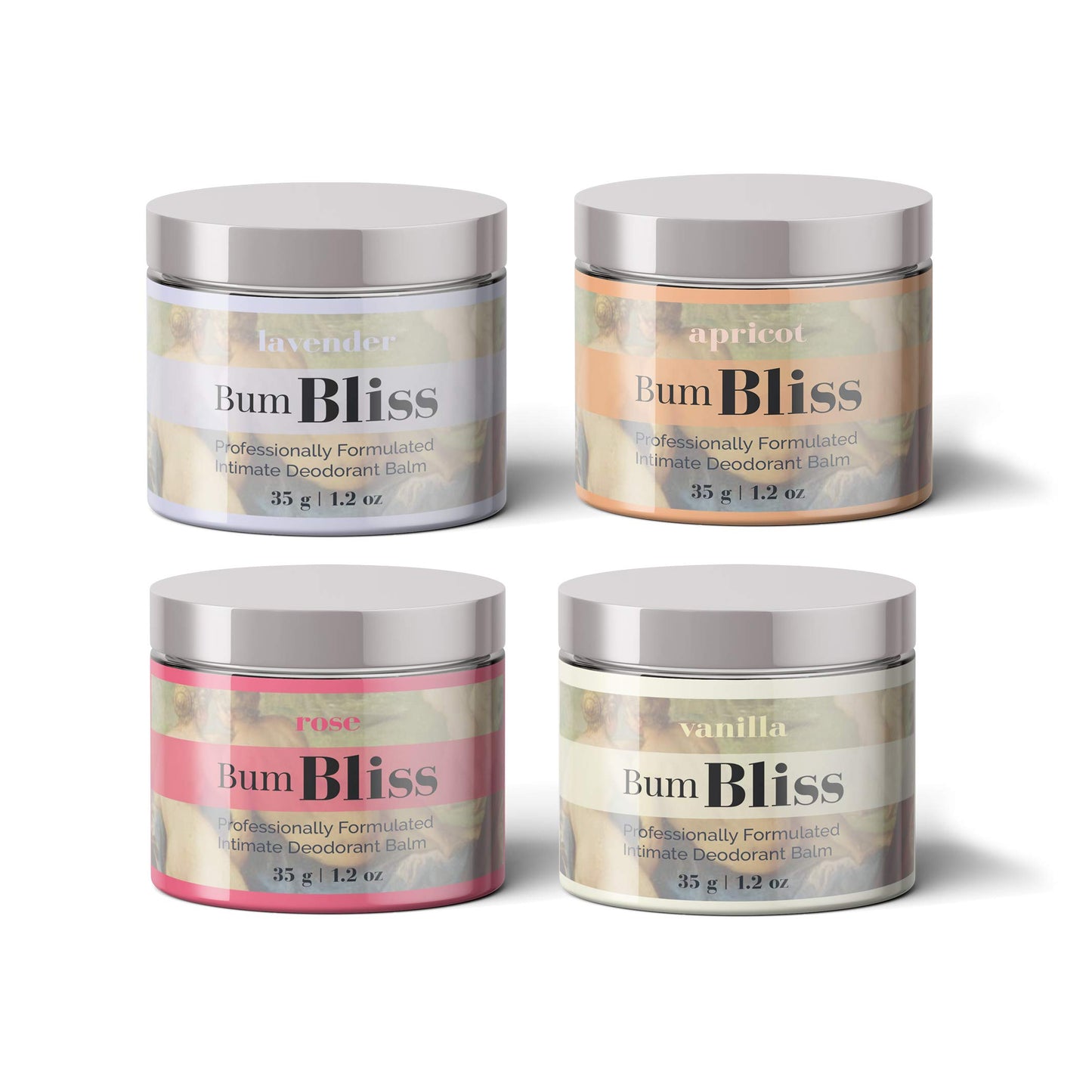 Bum Bliss Intimate Deodorant Balm -(Vanilla) Odor Neutralizer for your Bum, Privates & Armpits - No Peroxide, No Rinse, Gentle Leave-In Formula that Beauty and Personal Care Bloomsdays