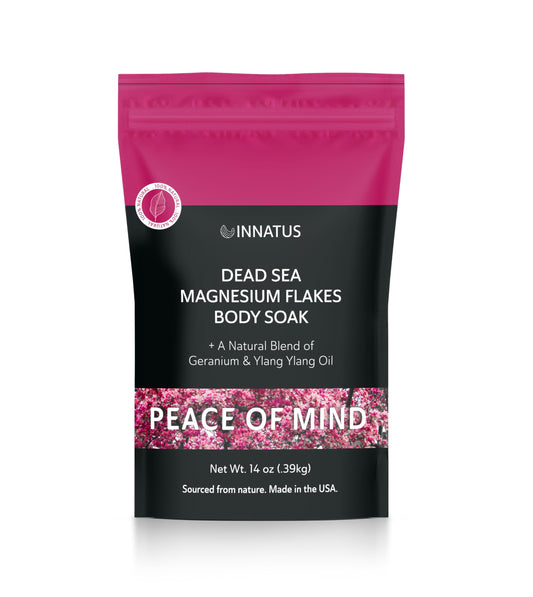 Pure Dead Sea Magnesium Flakes Clarity Soak - Relaxing & Replenishing 14oz Bath Soak - Infused with Natural Oils for Muscle Recovery (Ylang Ylang) Beauty and Personal Care INNATUS