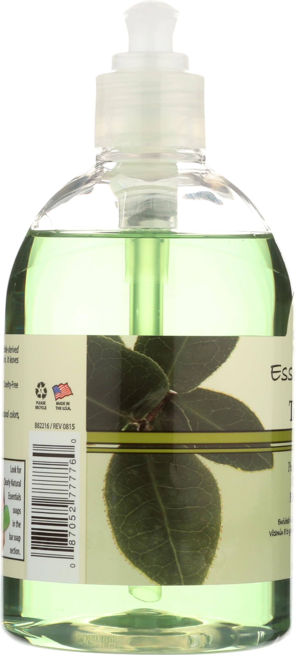 Clearly Natural, Soap Hand Liquid Tea Tree, 12 Fl Oz