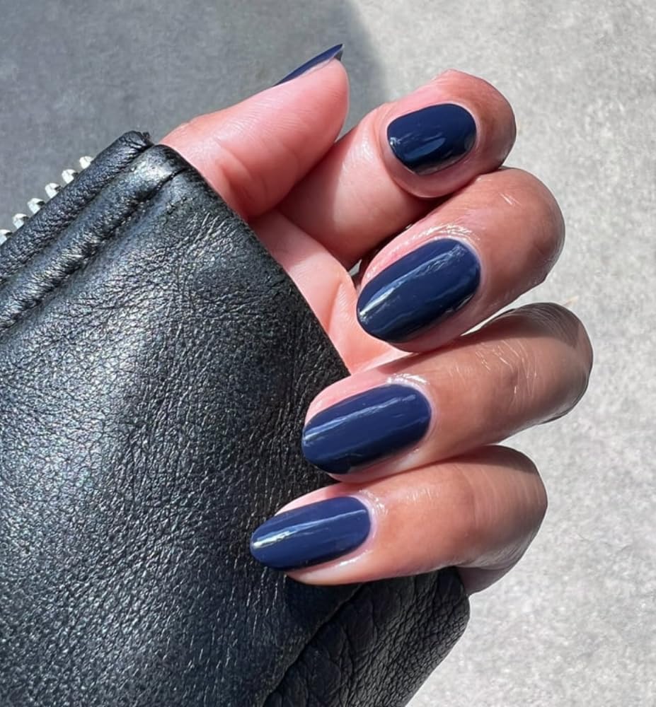 Olive & June Quick Drying Nail Polish, Suited, Midnight Blue, 0.3 fl oz Beauty & Personal Care Olive & June