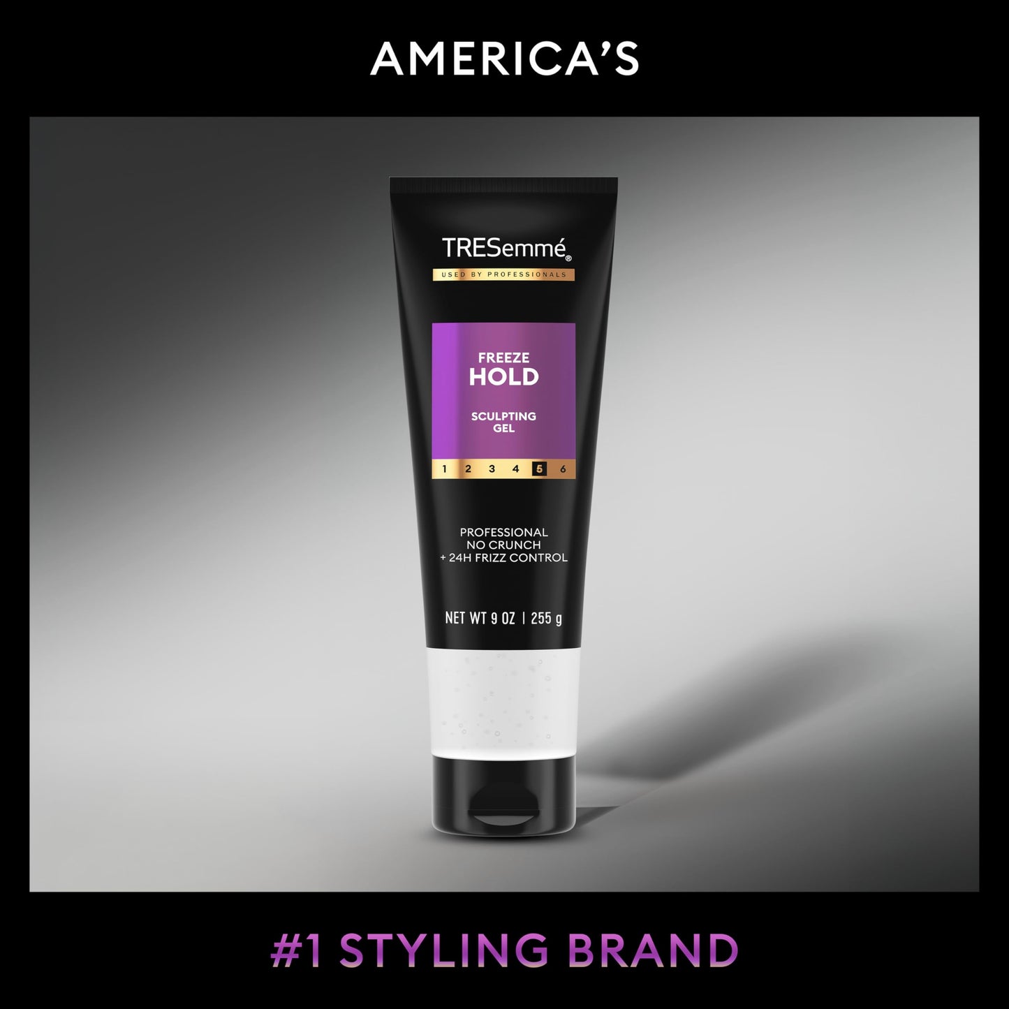 TRESemmé Mega Control Alcohol-Free Hair Gel for Frizz Control with Coconut Oil 9 oz