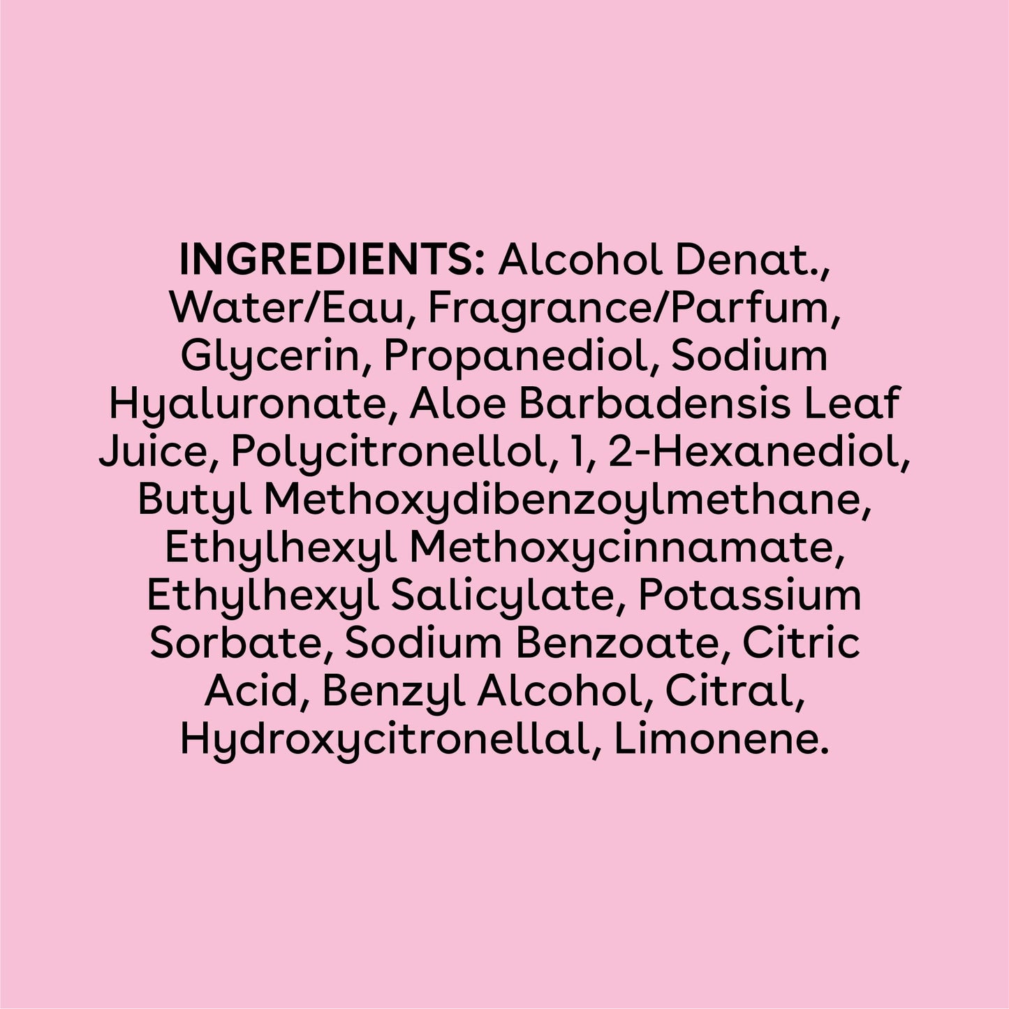 eos Cashmere Body Mist, Pomegranate Raspberry, body spray for women, hair mist, fruity, moisturizing, hyaluronic acid, glycerin, vegan, cruelty-free Beauty and Personal Care eos
