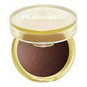 Kosas The Sun Show Glowy Warmth Baked Bronzer - Talc-Free Powder Bronzer for Face, Buildable Color, Natural Glow, Lightweight Finish, Tropic