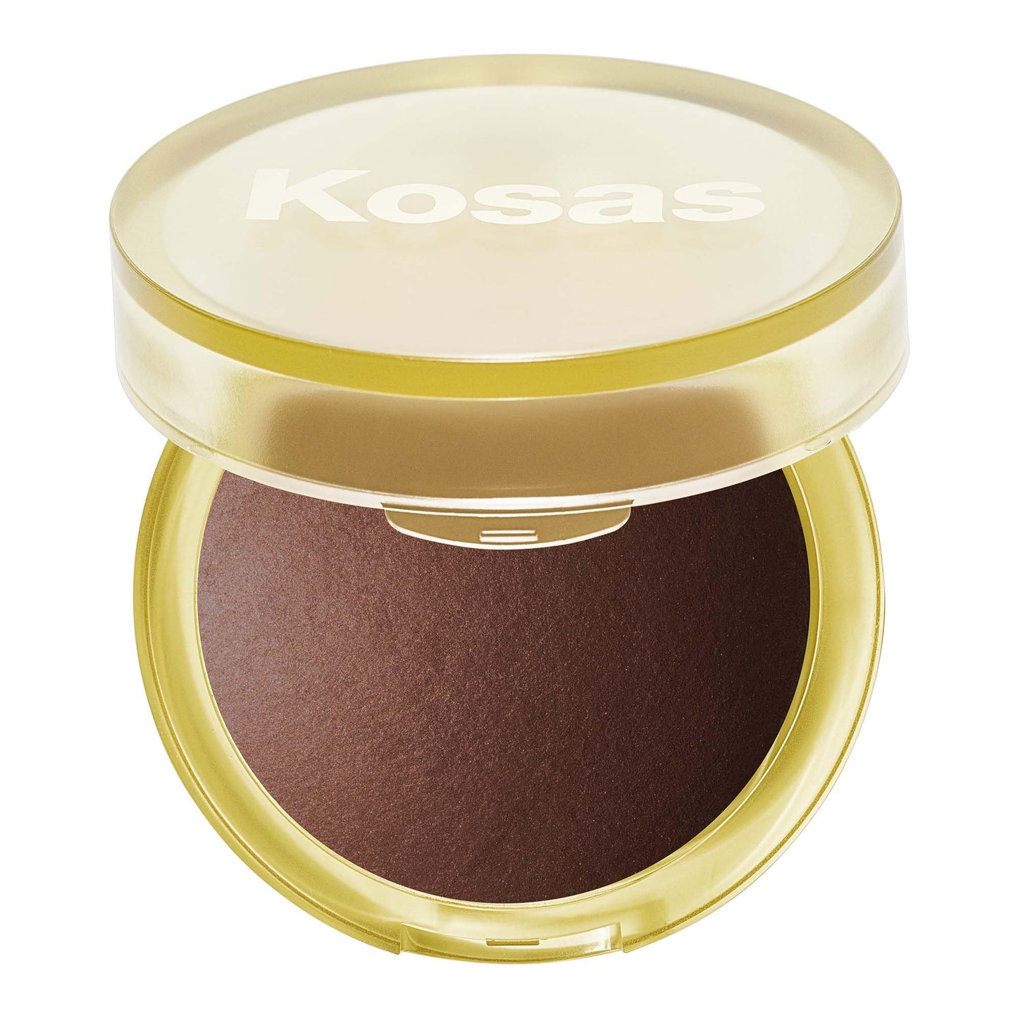 Kosas The Sun Show Glowy Warmth Baked Bronzer - Talc-Free Powder Bronzer for Face, Buildable Color, Natural Glow, Lightweight Finish, Tropic
