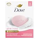 Dove Beauty Bar Soap Pink Rosa, 8 Bars for Soft, Smooth Skin, Cleans & Moisturizes 3.75 oz