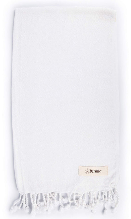 Bersuse 100% Cotton Laodicea Bathroom Hand Towels - Turkish Towels, Absorbent Soft Gentle Quick-Drying Cotton - Hair, Face, Hand, Kitchen Tea Towel…