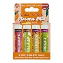 Crazy Rumors Harvest Lip Balm 4-Pack Mix (Cranberry Orange, Apple Cake, Pumpkin Spice, Pistachio)