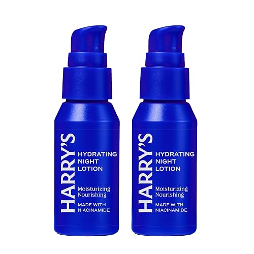 Harry's Hydrating Night Lotion, Night Moisturizer for Face, Lightweight 1.7 Fl Oz, 2 Pack