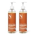 Dr. Natural Pure Castile Soap 2pc, Almond, 16 oz