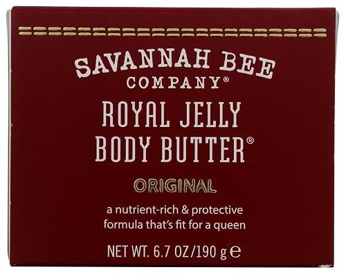 Savannah Bee Company Royal Jelly Body Butter - Deep Hydrating Body Butter - Original