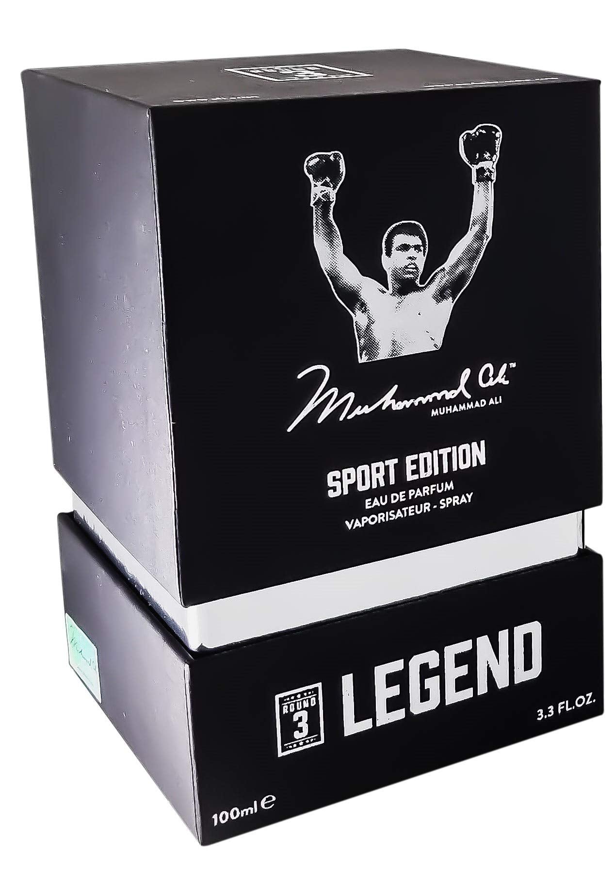 Muhammad Ali Round 3 Legend Collection Cologne 3.3 oz Exclusive