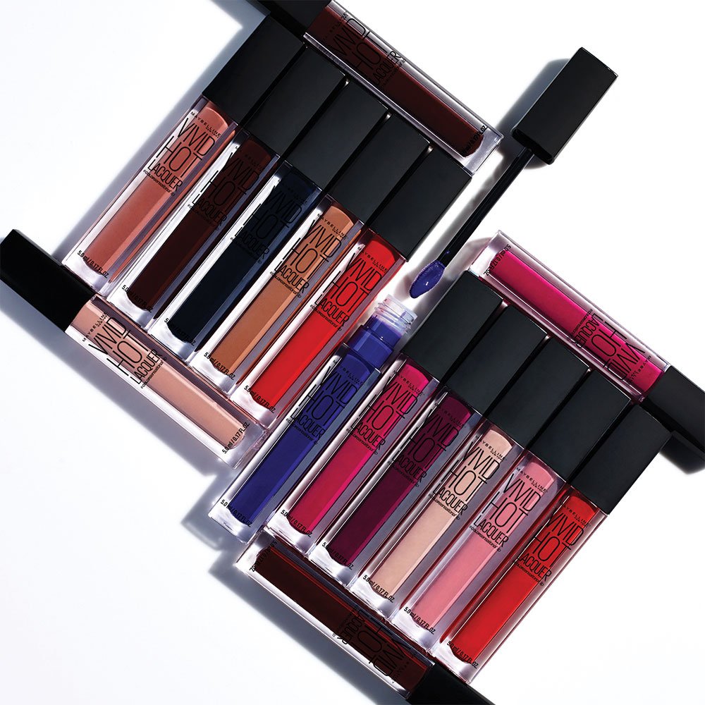 Maybelline New York Color Sensational Vivid Hot Lacquer Lip Gloss, Classic, 0.17 Fluid Ounce