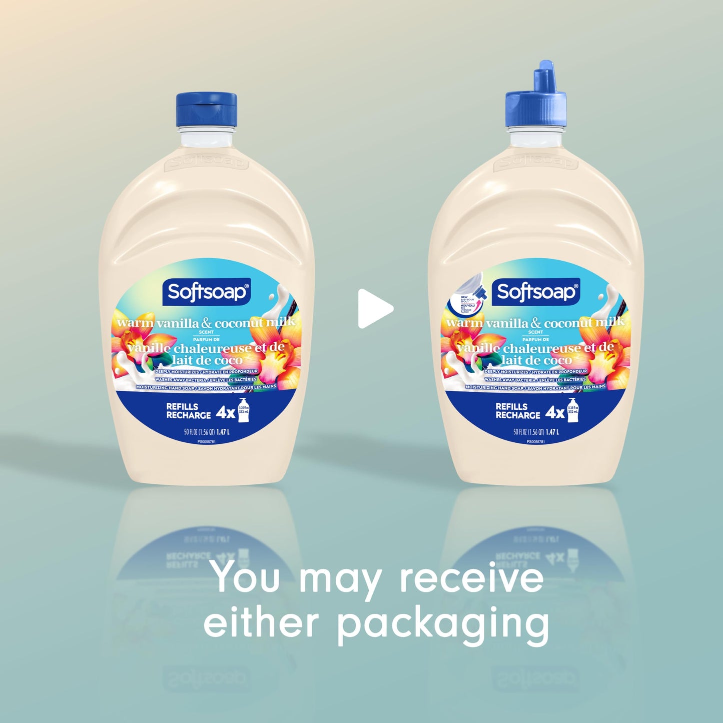 Softsoap Moisturizing Liquid Hand Soap, Warm Vanilla and Coconut Milk, 50 oz Refill Beauty & Personal Care Softsoap