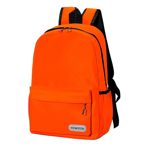 POWOFUN 15 inch Kids Backpack Lightweight Elementary School bag Kindergarten Bookbag Casual Travel Daypack