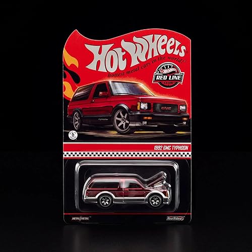Hot Wheels 1992 GMC Typhoon RLC Exclusive - Red