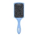 Wet Brush Paddle Detangler Hair Brush, Sky, Ultra-Soft IntelliFlex Bristles with AquaVent Design, Great For Treatment & Mask Application, Women, Men