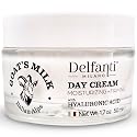 Delfanti-Milano • GOAT'S MILK with HYALURONIC ACID Moisturizing and Firming DAY CREAM • Face and Neck Moisturizer • Made in Italy