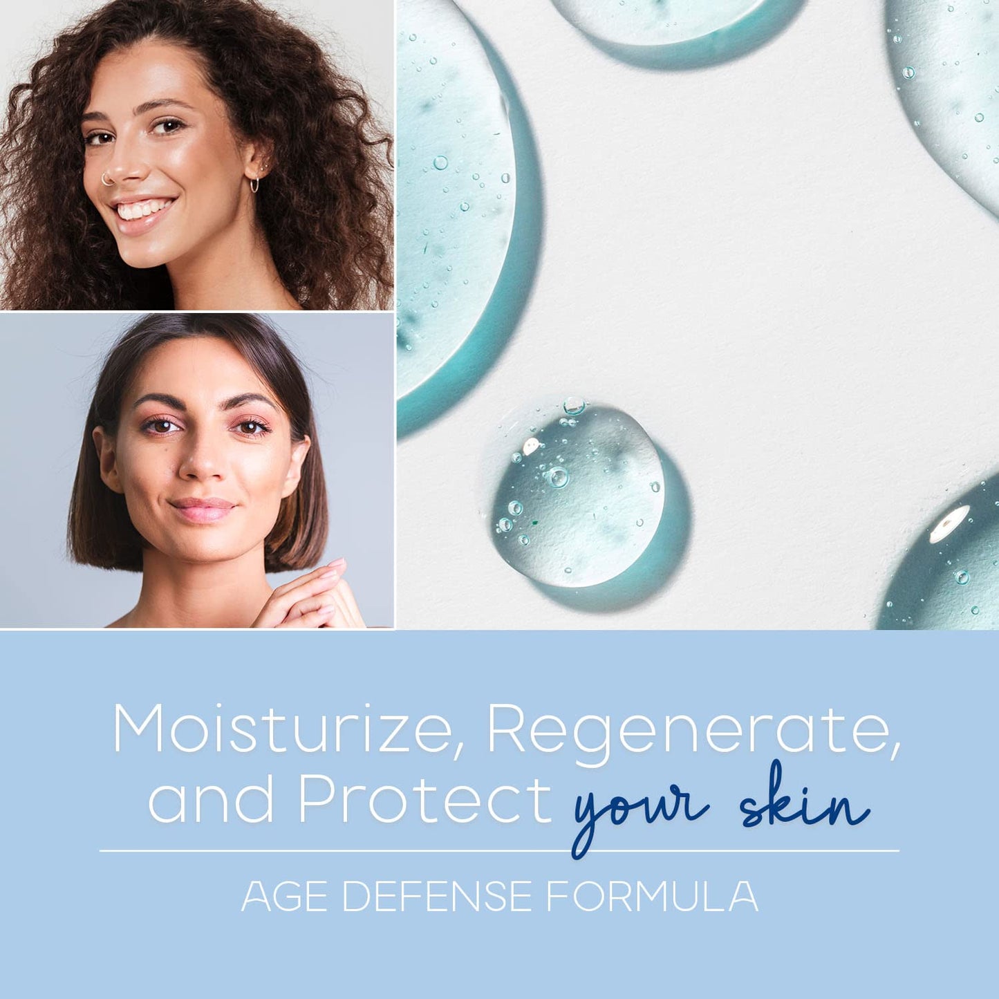 Skin Aesthetics Hyaluronic & Collagen Under Eye Patches - Reduces Puffiness, Eye Bags & Wrinkles, Ultra Hydrating - Dermatologist Tested Korean