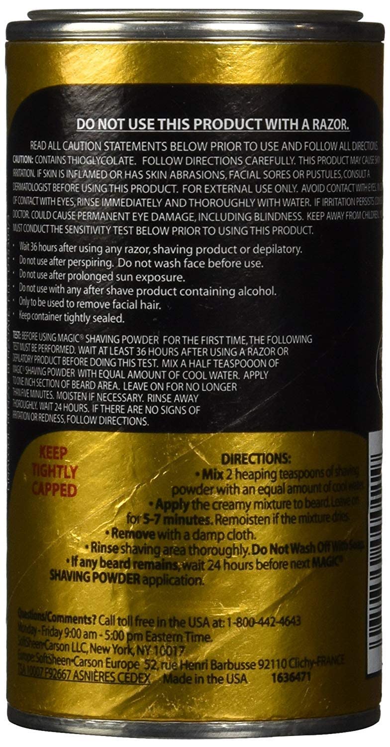 Magic Shaving Powder Gold Fragrant Case Pack 12