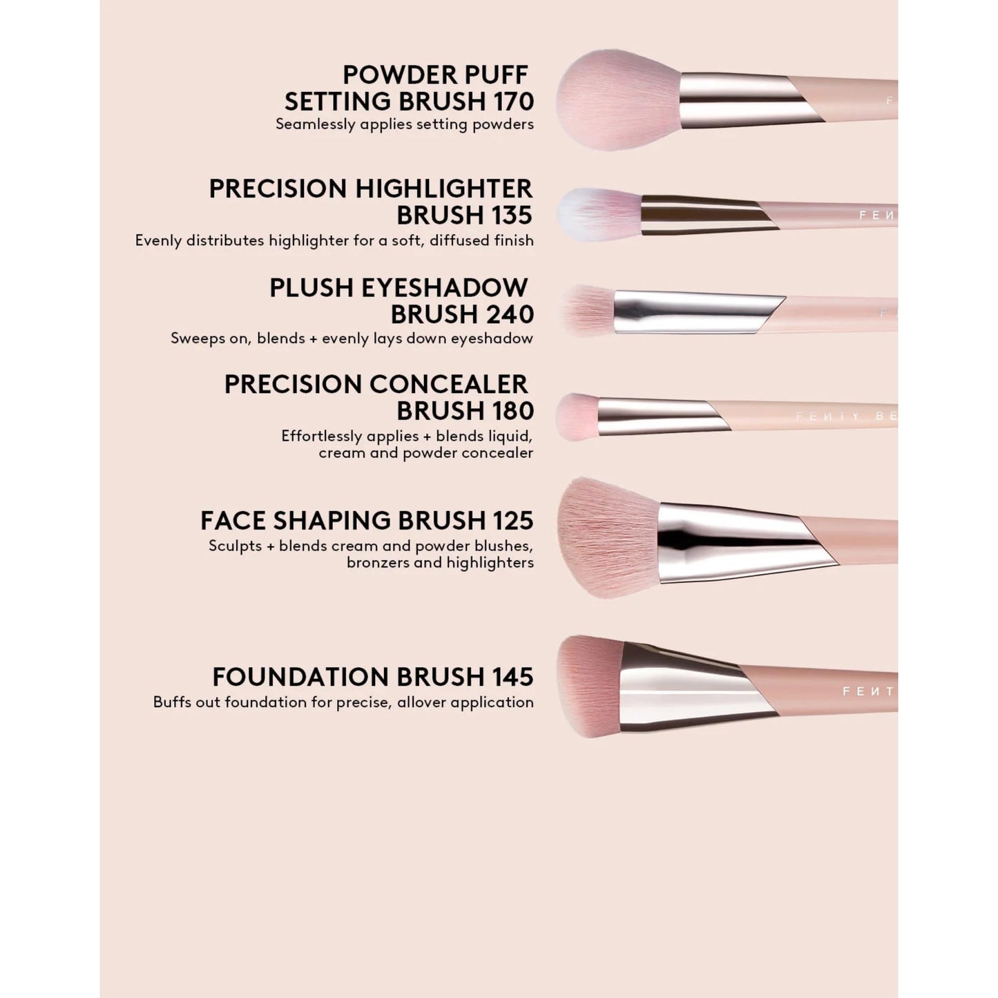 Fenty Beauty by Rihanna Plush Eyeshadow Brush 240