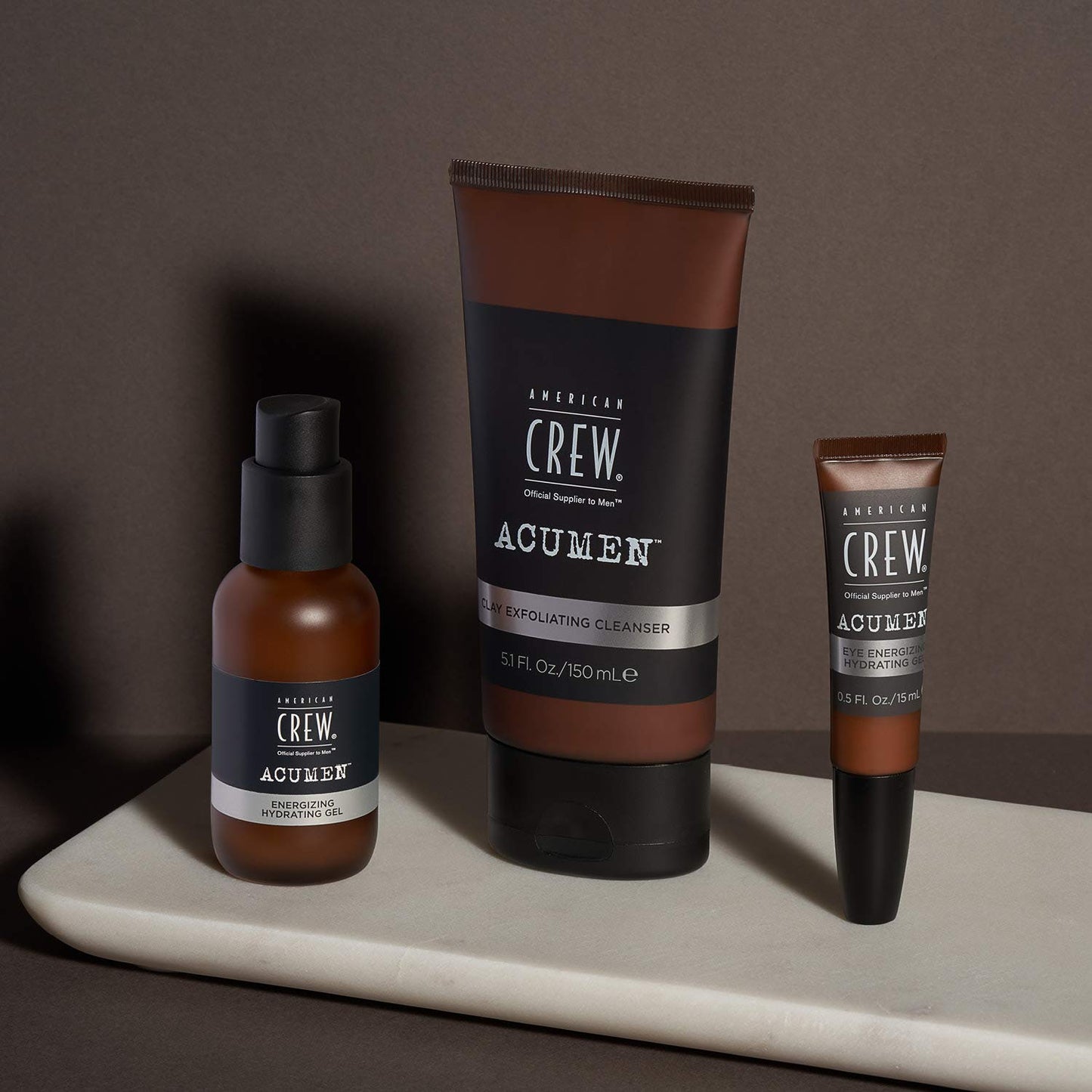 American Crew Men's Exfoliating Face Cleanser, Daily Clay Cleanser, 5.1 Fl Oz