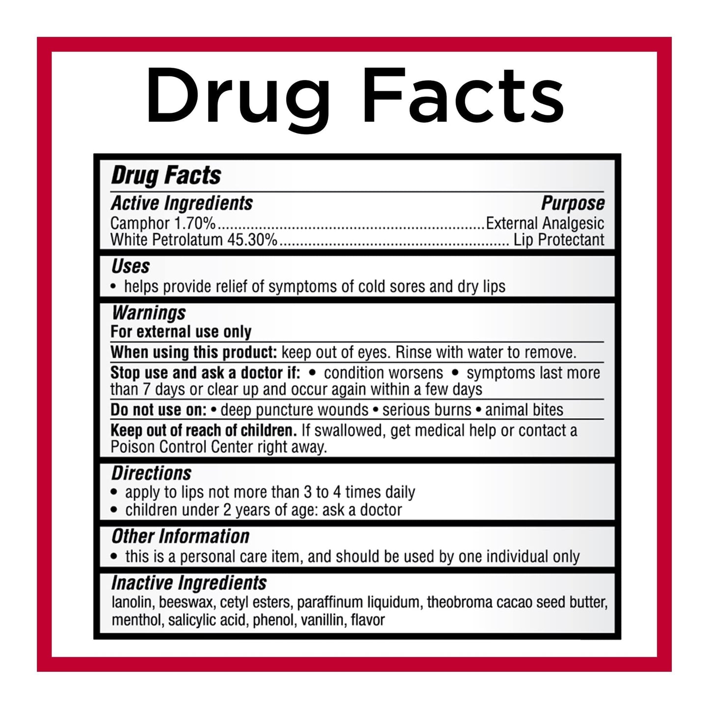 Carmex Lip Balm For Dry Chapped Lips, Moisturizing, Original Formula, 0.35 oz, 12 Count