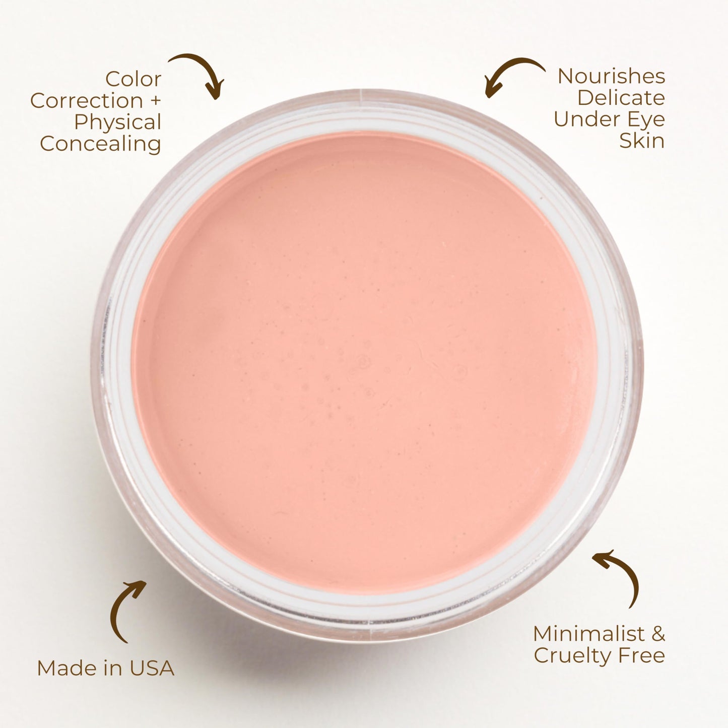 Sheer Miracle Wide Awake Dark Circle Concealer for Sensitive Skin - Lightweight Mineral Corrector Neutralizes Under Eye Darkness - Cruelty Free, Clean