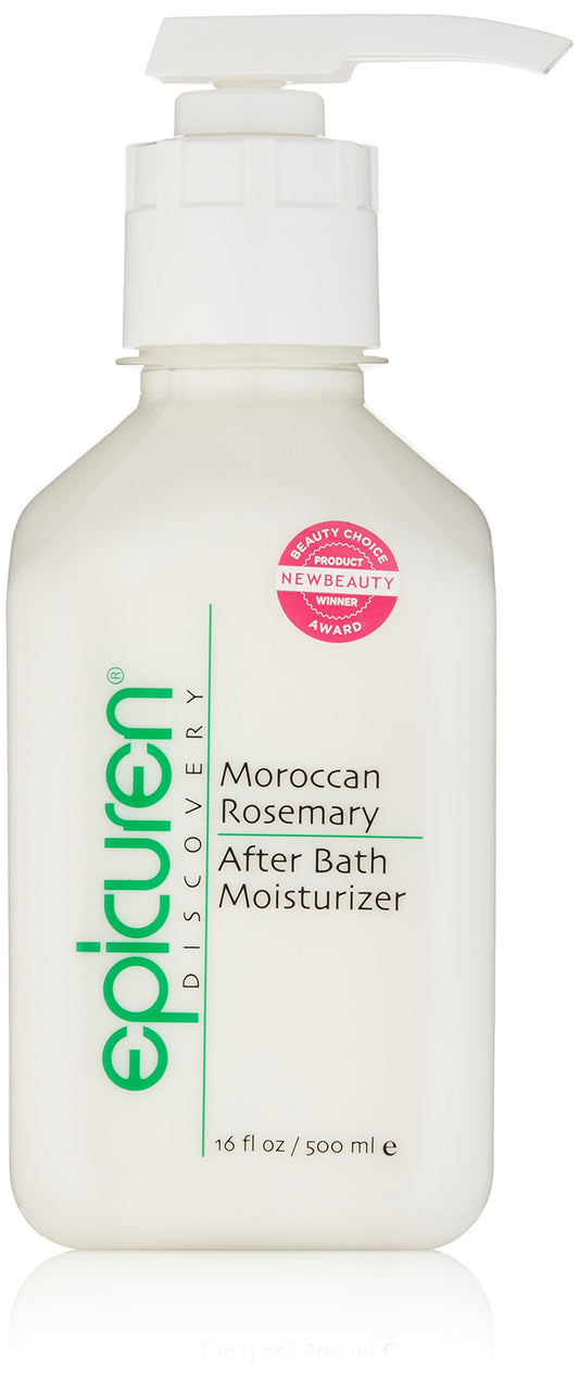 epicuren DISCOVERY Moroccan Rosemary After Bath Body Moisturizer, 16 Fl Oz