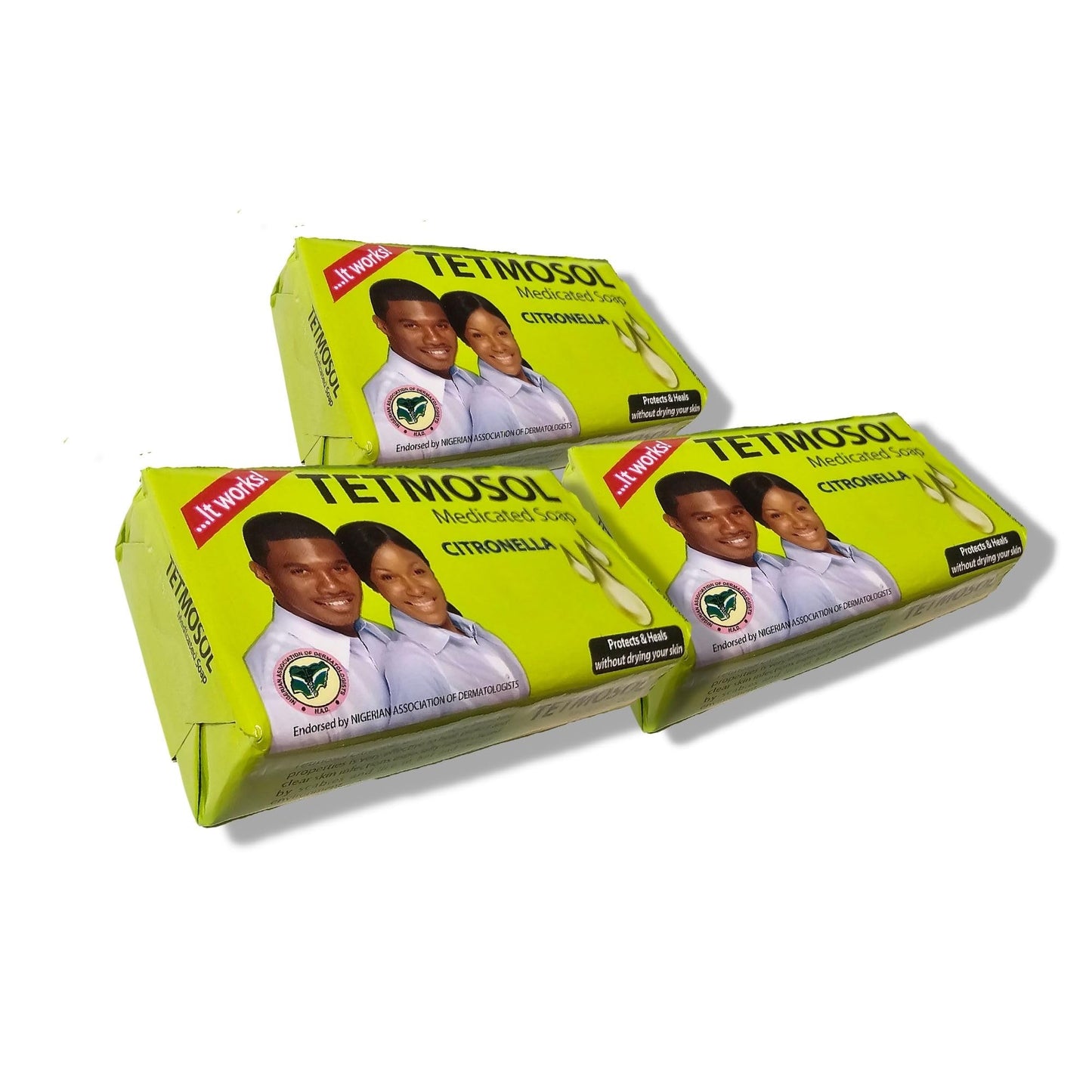 iAdaptit Tetmosol Medicated Soap With Citronella - For Most Skin Types (3) Beauty & Personal Care iAdaptit