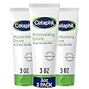 Cetaphil Face & Body Moisturizer, Hydrating Moisturizing Cream for Dry to Very Dry, Sensitive Skin, NEW 3 oz Pack of 3, Fragrance Free