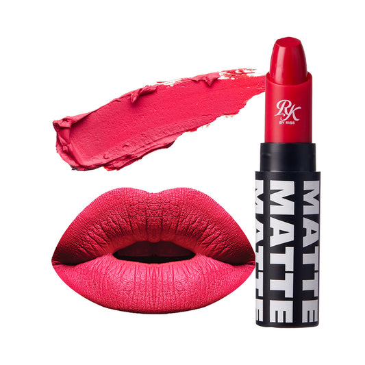 Kiss Ruby Kisses Matte Lipstick Red Mangrove (3ml) Beauty & Personal Care Ruby Kisses