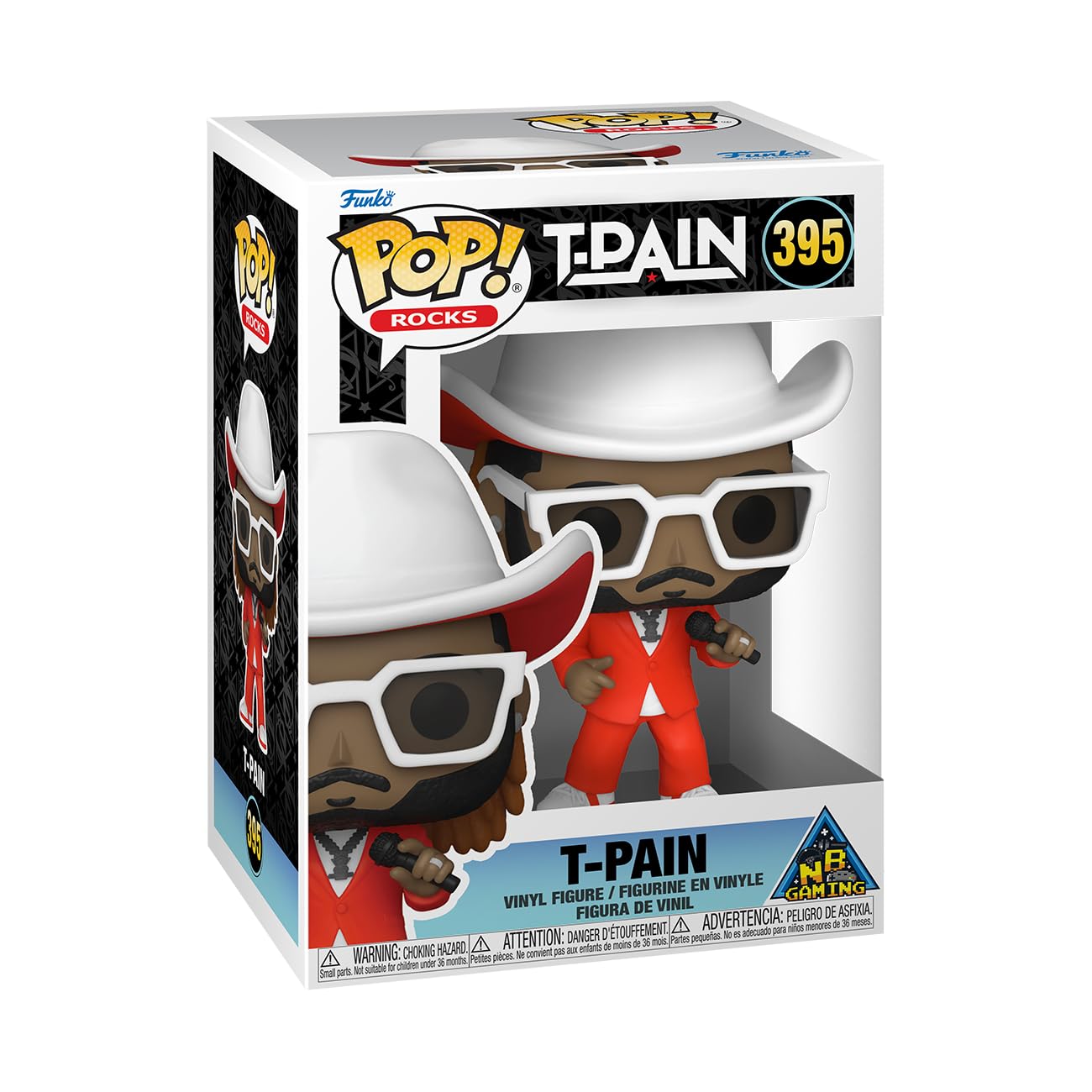 Funko POP! Rocks: T-Pain - Collectable Vinyl Figure - Gift Idea - Official Merchandise - for Kids & Adults - Music Fans - Model Figure for Collectors…
