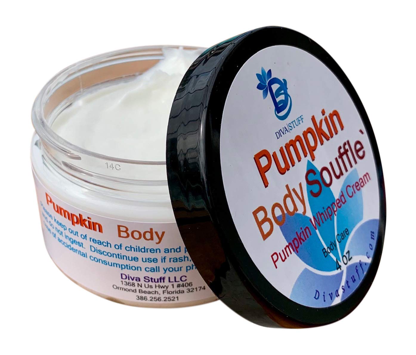 Diva Stuff Pumpkin Souffle Body Cream, 4 Oz