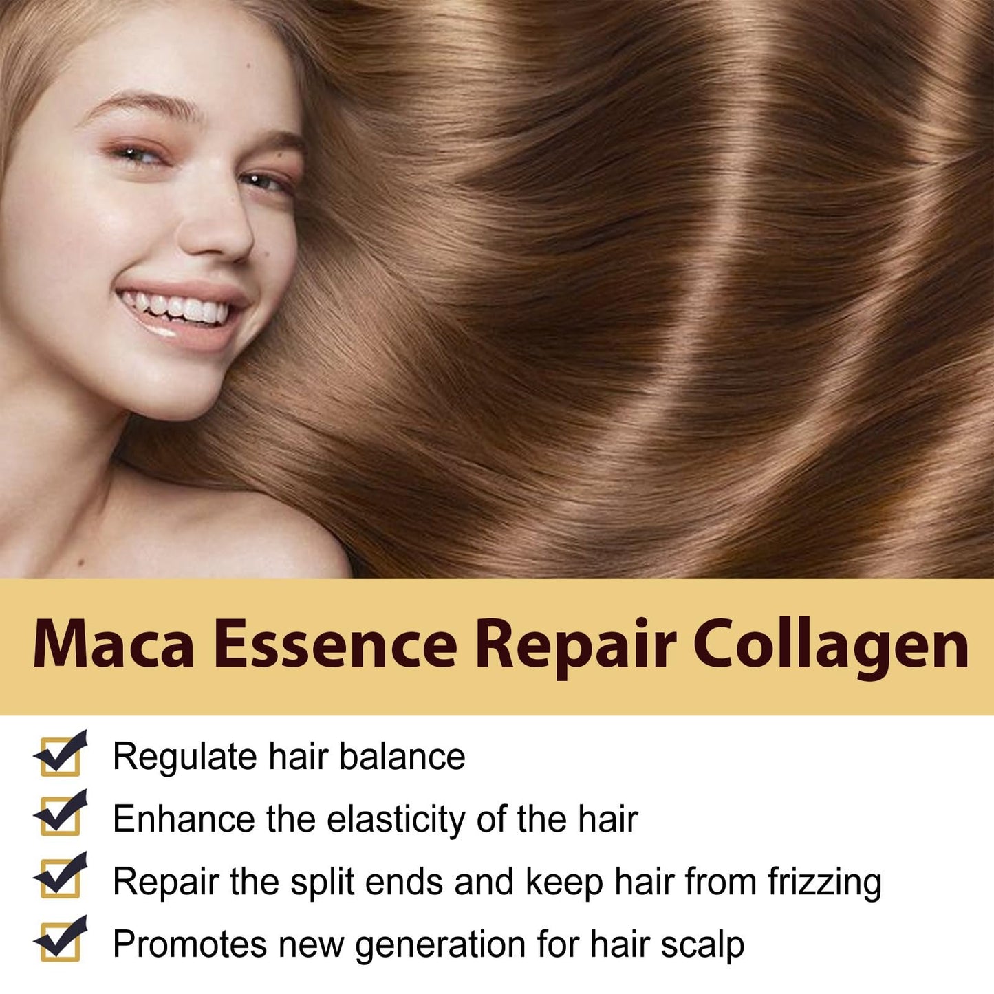 BAYUELSWU Collagen Hair Mask Set Hair Repair Set with Shampoo & Argan Oil Treatment Deep Repair Conditioning for Dry Damaged Hair All Hair Types