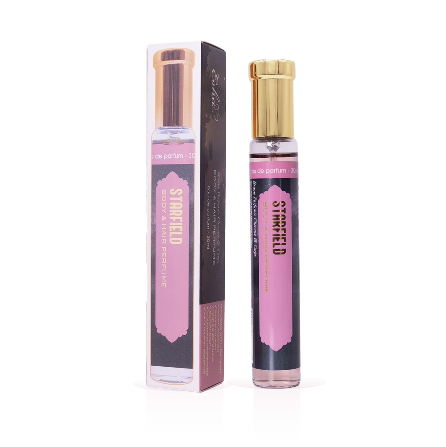 Esha Body & Hair Perfume Mist - Eau de Parfum for Women - Infused with Betaine - (STAR FIELD) Beauty & Personal Care Esha