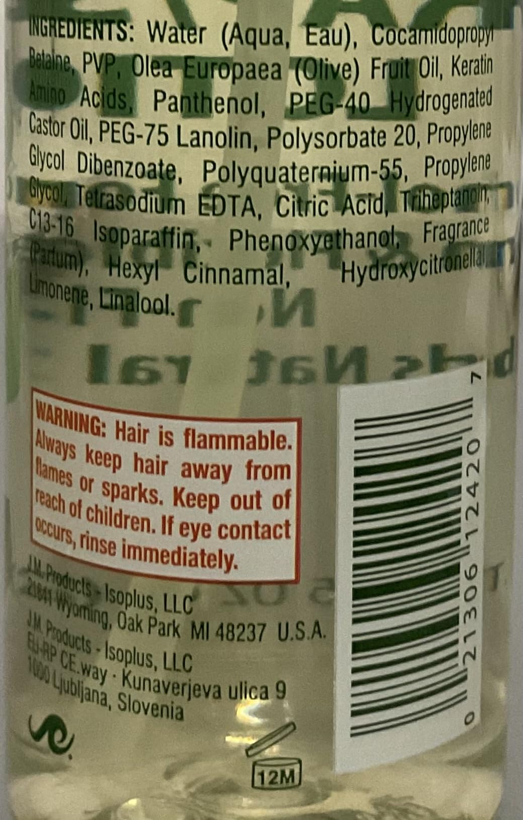 Isoplus Natural Remedy Oil Wrap Set Lotion 8.5 Oz,Pack of 2