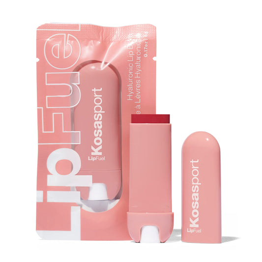 Kosas LipFuel Lip Balm - Hydrating Tinted Lip Balm with Hyaluronic Acid & Konjac, Nourishing Lip Care, Smooth Glossy Finish, Pulse