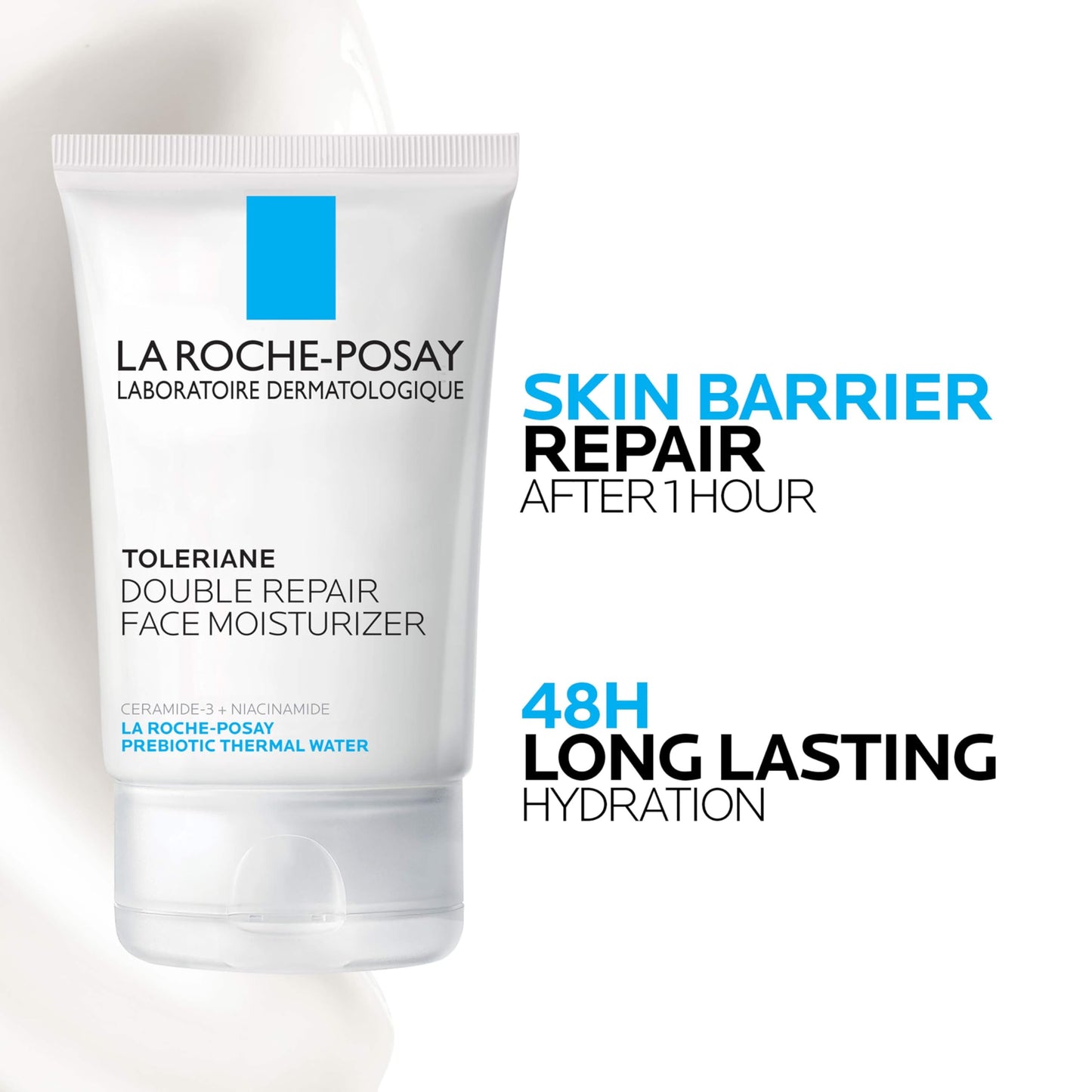 La Roche-Posay Toleriane Double Repair Face Moisturizer, Daily Moisturizer Face Cream with Ceramide and Niacinamide for All Skin Types, Oil Free Beauty and Personal Care La Roche-Posay