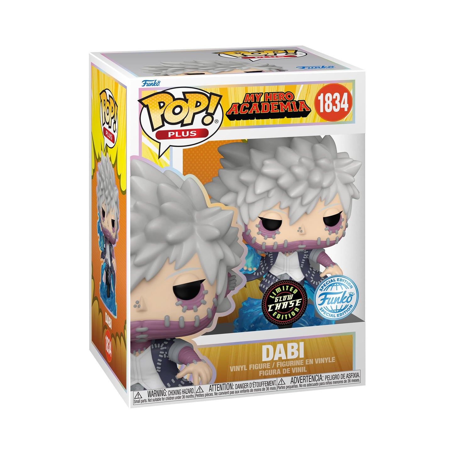 FUNKO POP! Plus Anime: My Hero Academia - Dabi (Styles May Vary) (Glow) (MHA)