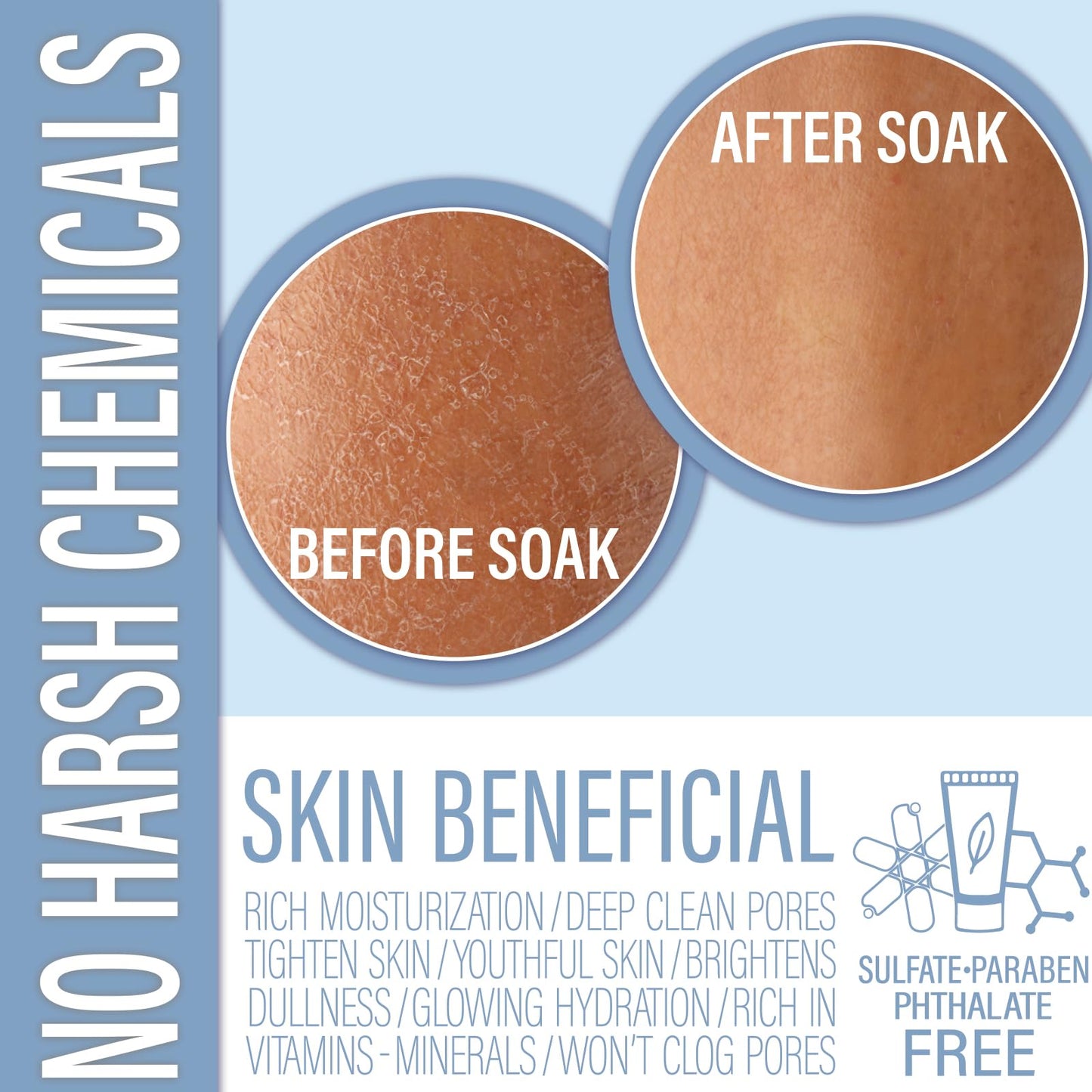 Luxiny Vegan Milk Bath Soak Made with Moisturizing Coconut Milk Powder & Sweet Almond Oil for a Bath Bomb Dust Soothing Fizz & Relaxing Soak, 8 oz.…