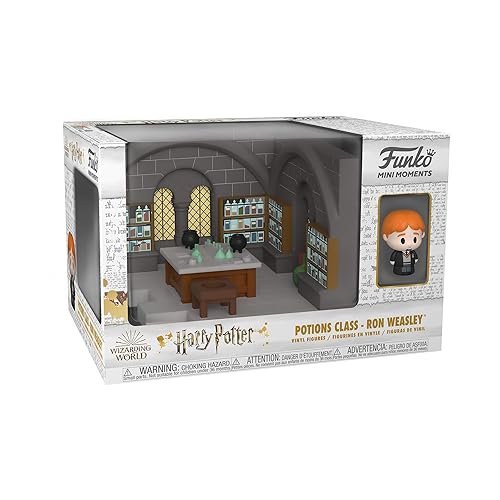 Funko POP Pop! Mini Moments: Harry Potter 20th Anniversary - Ron with Chase (Styles May Vary) Multicolor Standard